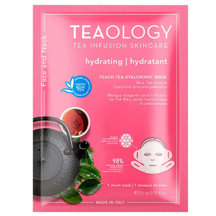 Teaology Blauwe Thee & Hyaluronzuur Verhelderend Hydraterend Masker 21ml