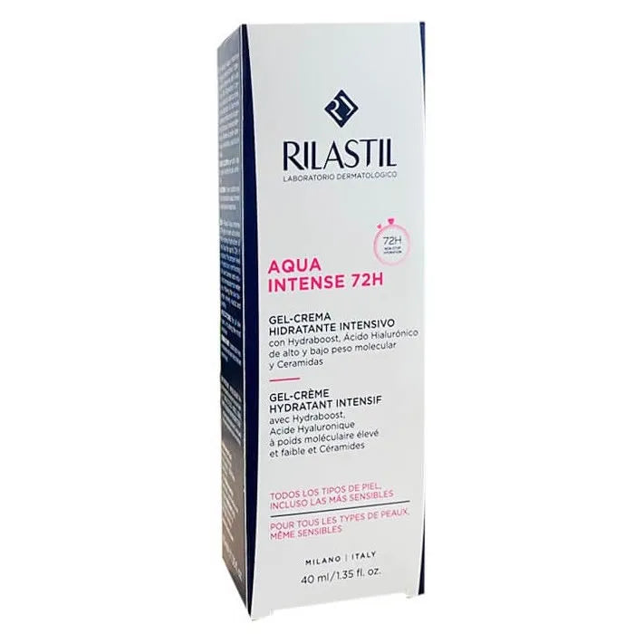 Rilastil Aqua Intense 72H Gel Intensieve Hydraterende Crème 40ml
