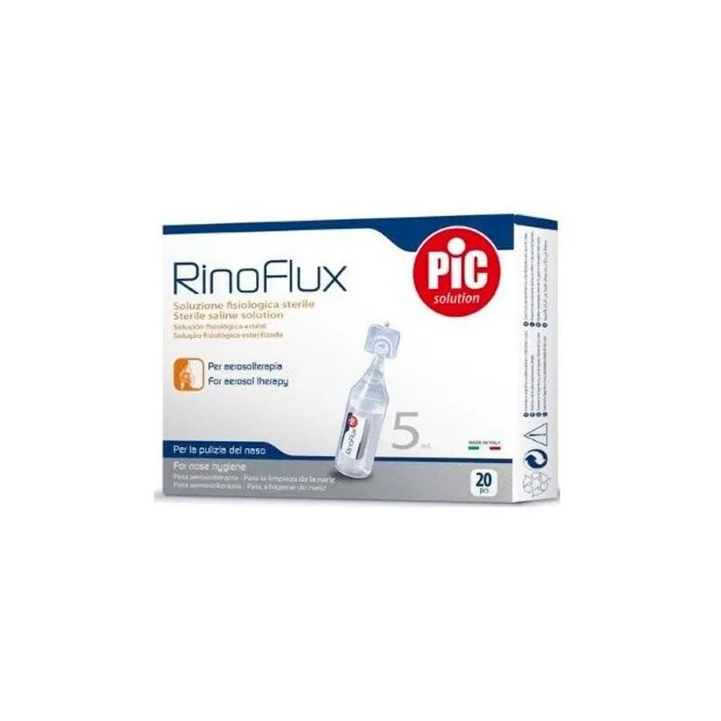 Pic Solucion Rinoflux Fysiologische Oplossing Monodose 20x 5ml