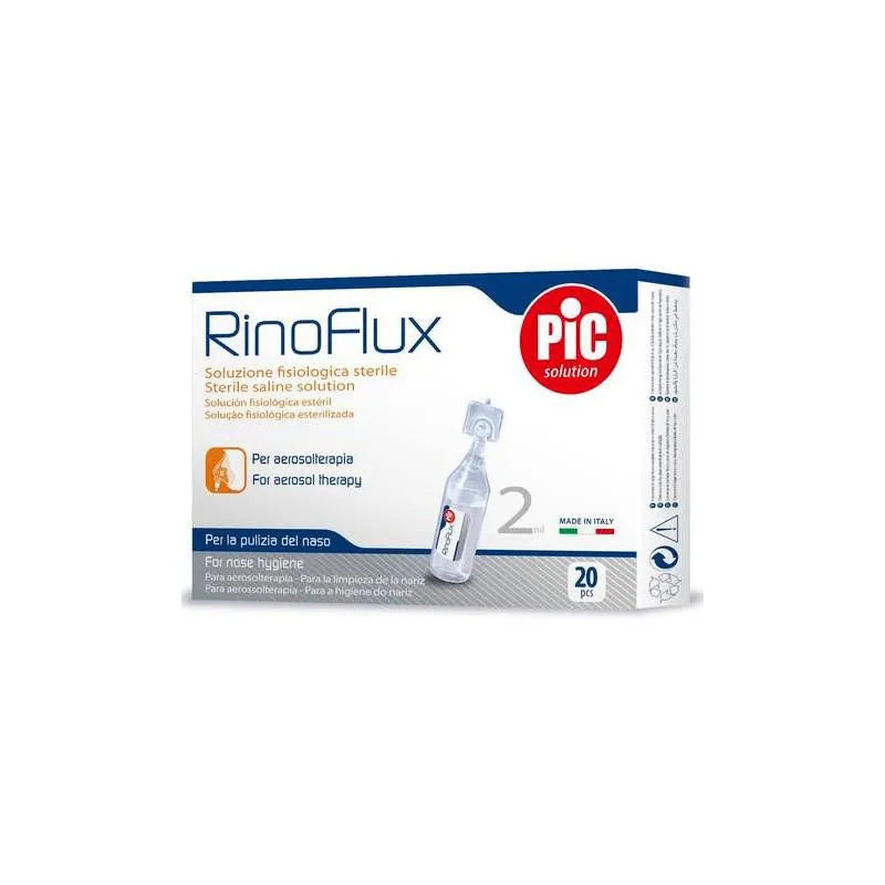 Pic Solucion Rinoflux Fysiologische Oplossing Monodosis 20x 2ml