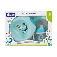 Chicco Let's Get Started 6m+ Blauwe set 3 artikelen