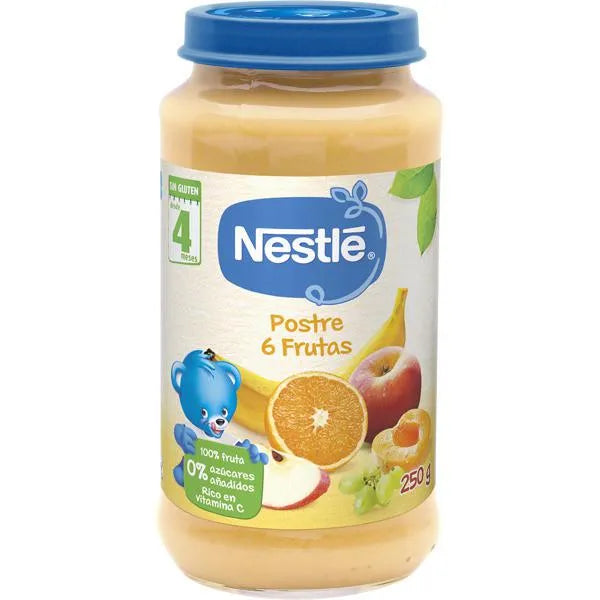 Nestlé 2x Nestlé Dessert met 6 Vruchten 250g