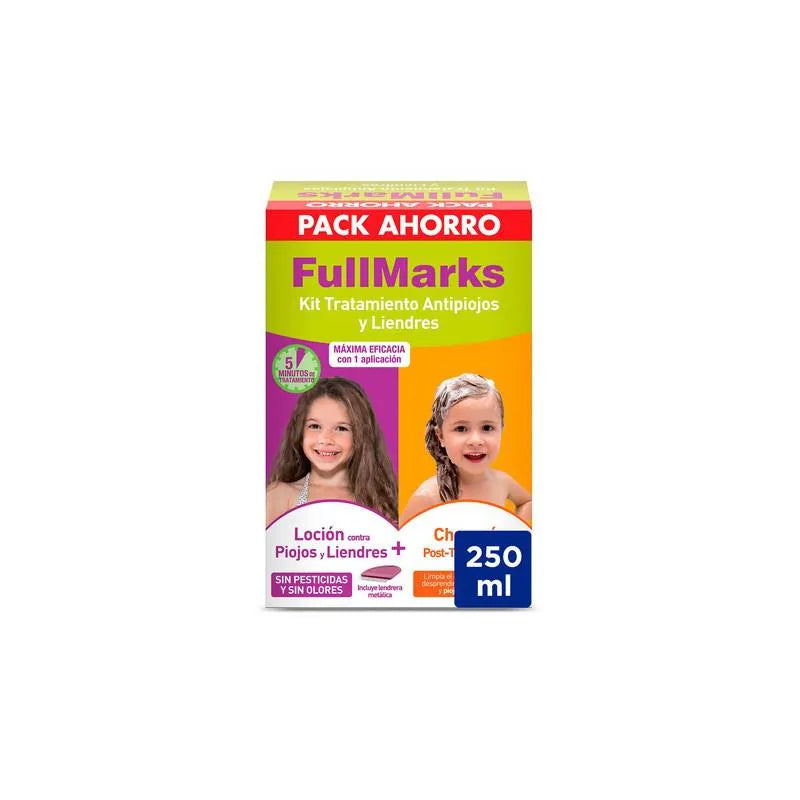 Fullmarks anti-luizenset lotion 100ml shampoo 150ml