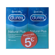 Duplo Durex Natural Plus 2 stuks