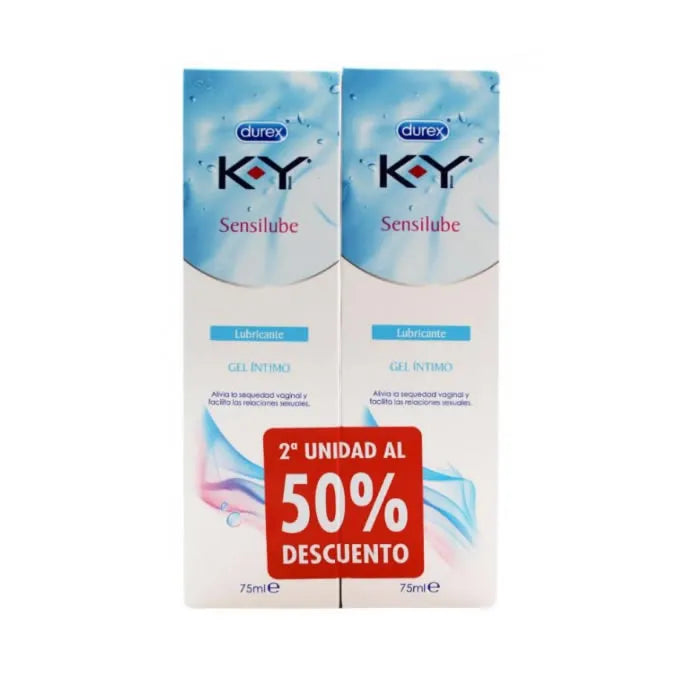 Durex Sensilube KY Vaginaal glijmiddel 2x75ml