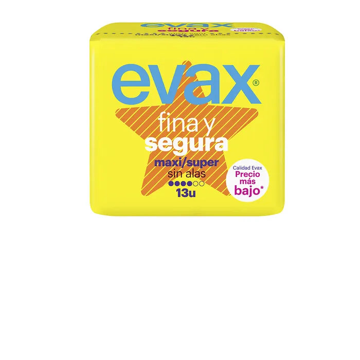 Evax Fine and Safe Maxi 13 stuks maandverband