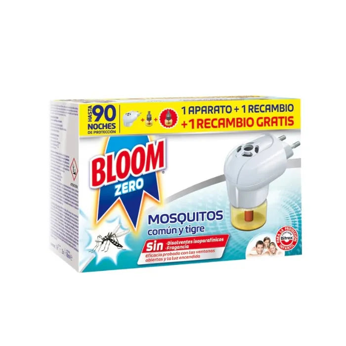 Bloom Zero Mosquitoes 1 elektrisch apparaat + 2 navullingen