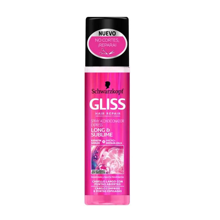 Schwarzkopf Gliss Long & Sublime Express Conditioner Spray 200ml