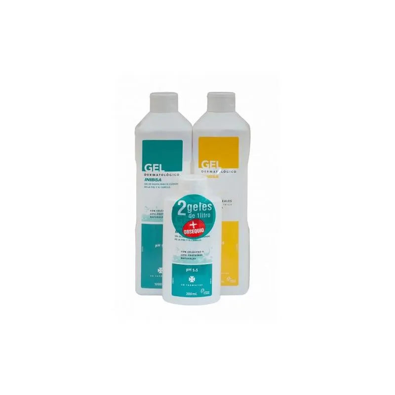 Inibsa Gel 1l Multicerealen Gel 1l Shampoo 200ml