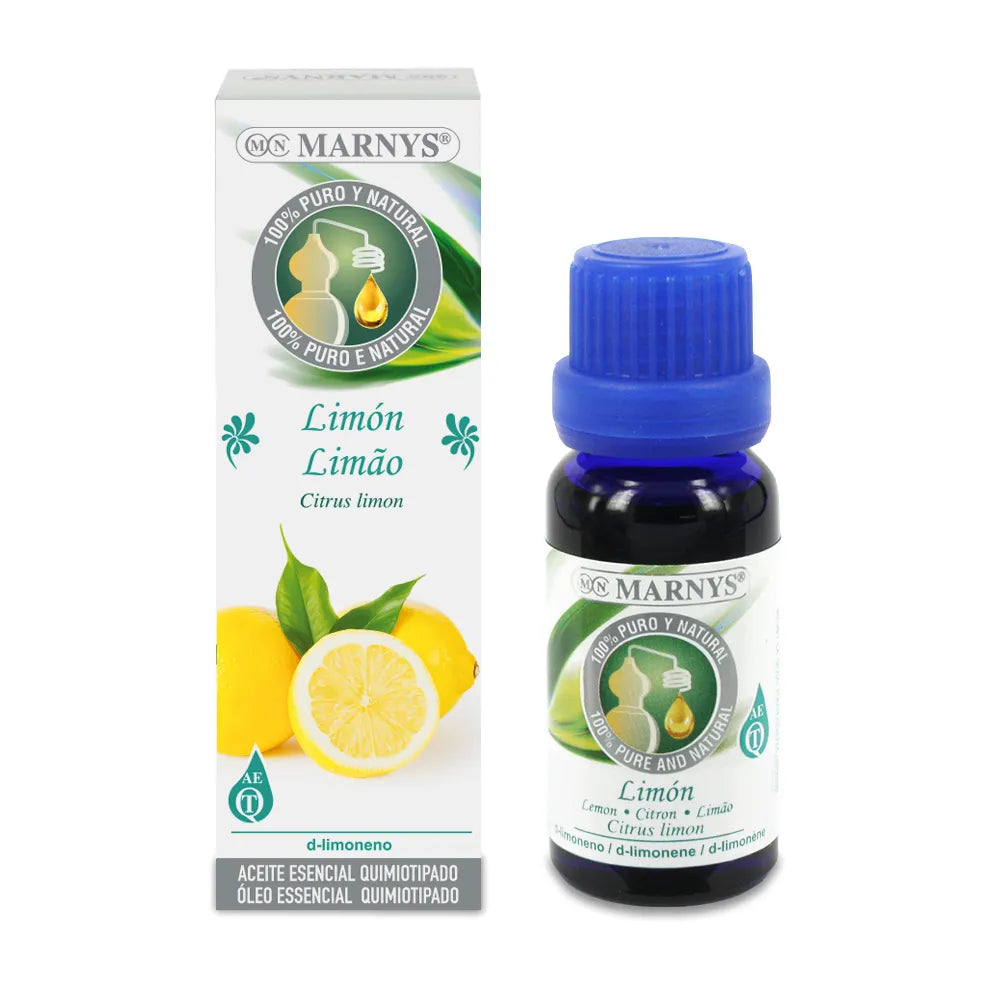 Marnys Eetbare Etherische Citroenolie Etui 15ml