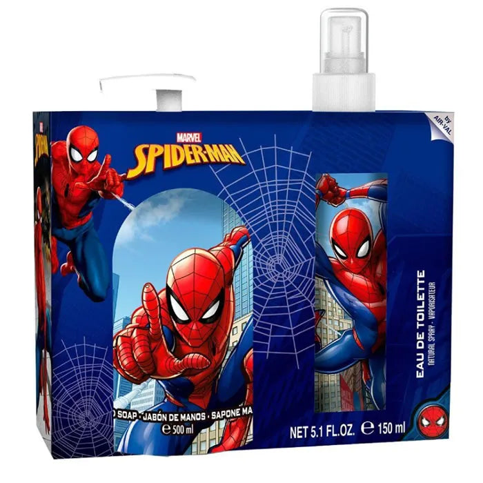 Marvel Spiderman Eau De Toilette Spray 150ml Set 2 stuks