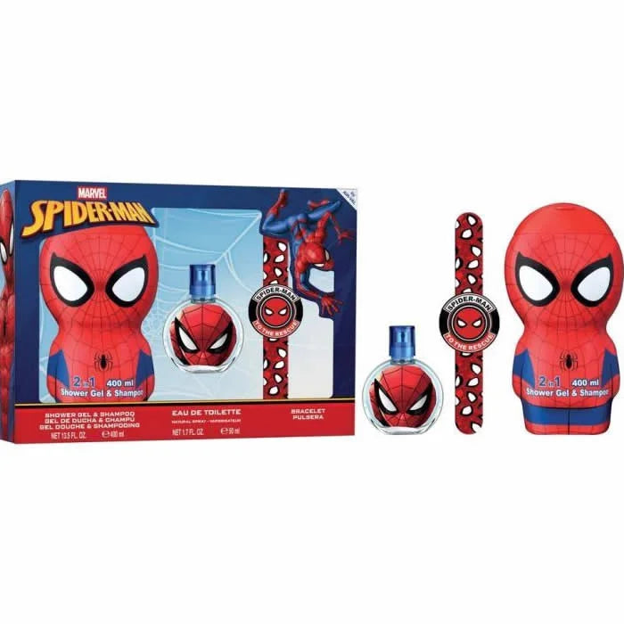 Marvel Spider-Man Eau de Toilette Spray 50ml set van 3 artikelen