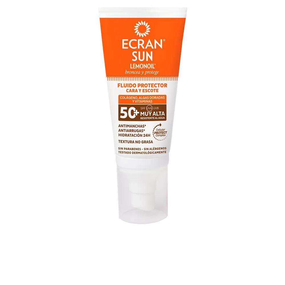 Ecran Sun Lemonoil Gezichts- en Halscrème SPF50 50ml
