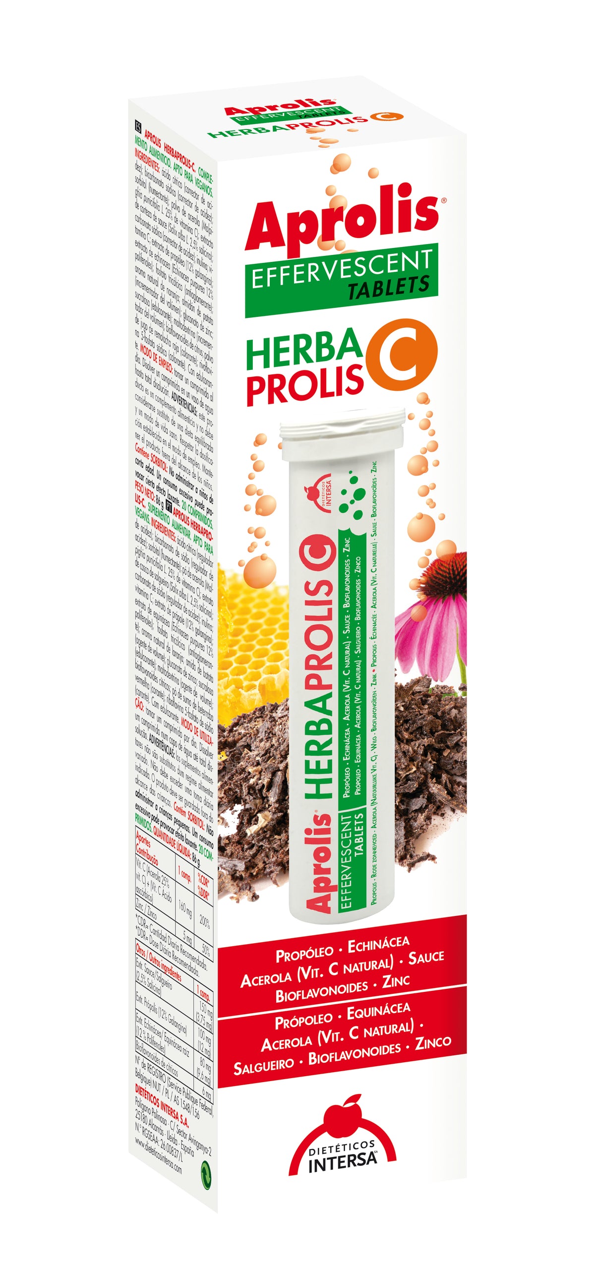 Intersa Aprolis Herbaprolis C 20 Bruistabletten