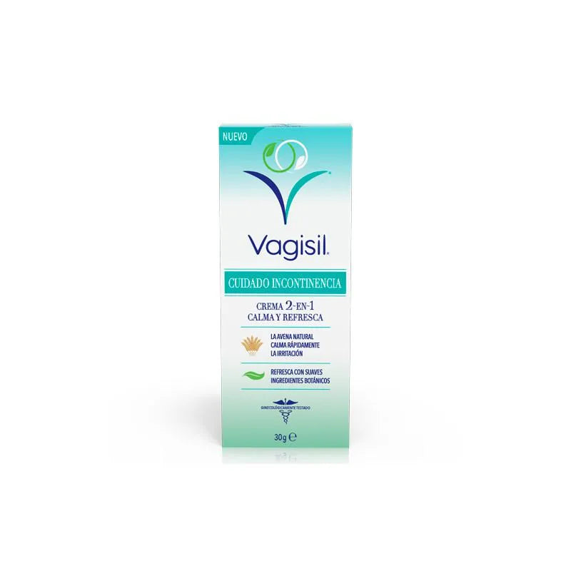 Vagisil Incontinentie Verzorging 2-in-1 Crème 30g