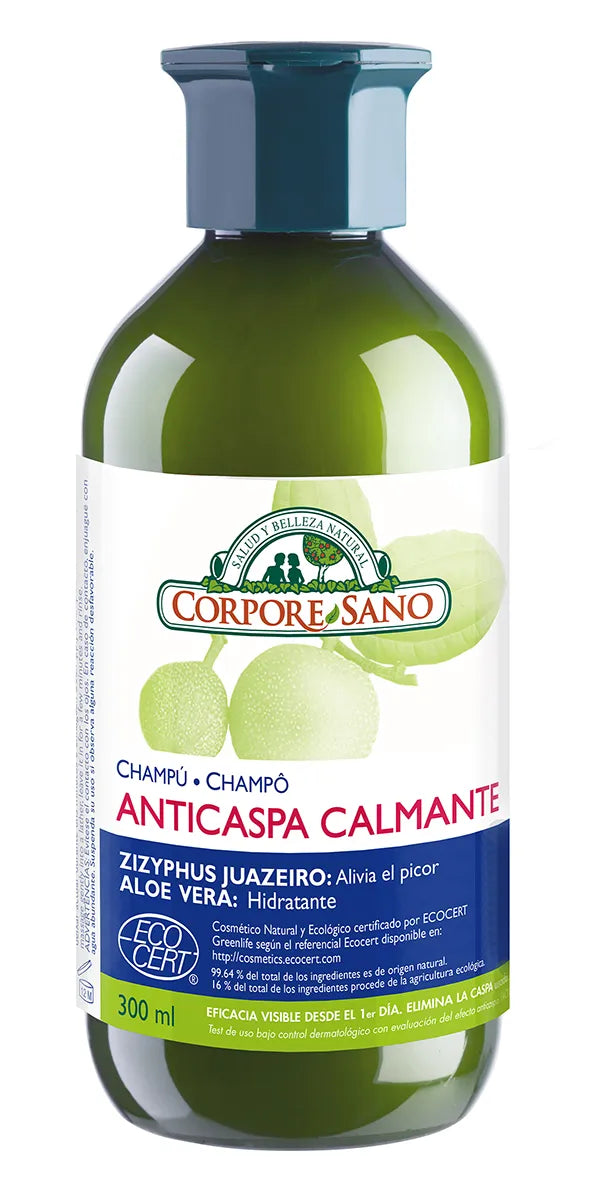 Corpore Kalmerende Anti-Roos Shampoo 300ml Bio