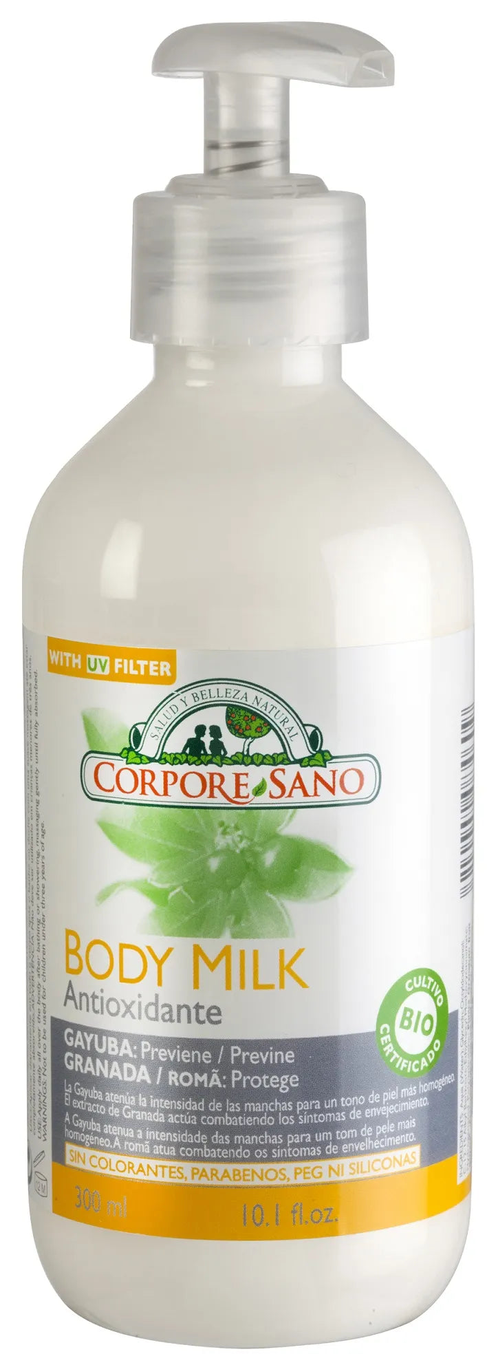 Corpore Body Milk Antioxidanten 300ml Bio