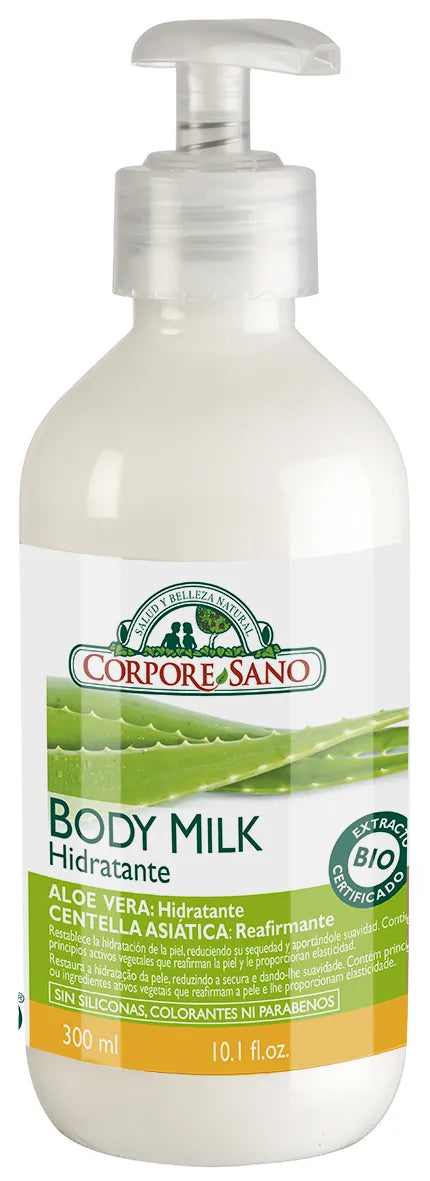 Corpore Body Milk Aloë Centella Asiat Bio 300ml