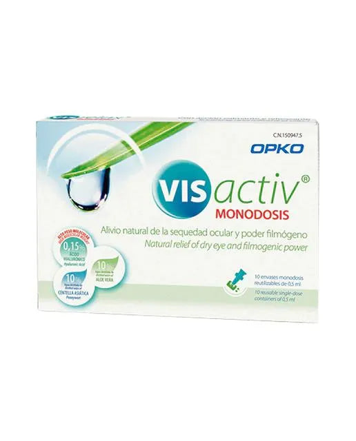 Pharmadiet Master Diet Vis Activ Oogdruppels 10 Monodoses