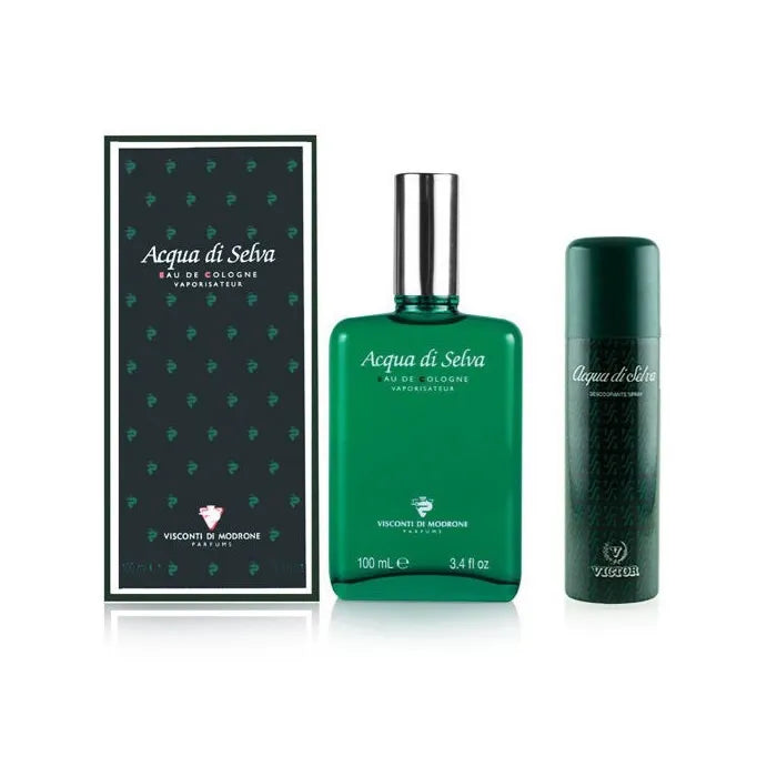 Victor Acqua Di Selva Eau de Cologne Spray 100ml Set 2 stuks