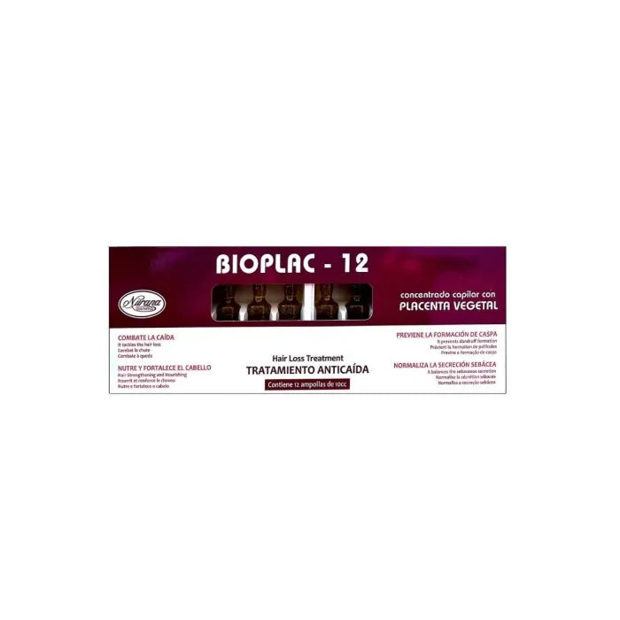 Nurana Bioplac-12 Ampullen voor de behandeling van haaruitval 12x10ml