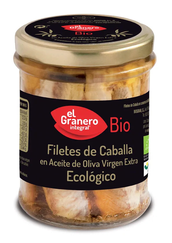 Granero Biologische Makreelfilets 195g