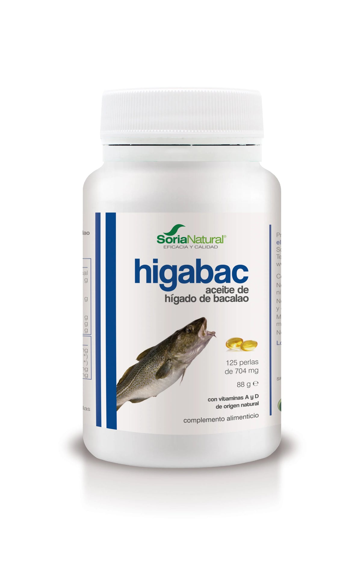 Alecosor Higabac 400 mg 125 per stuk