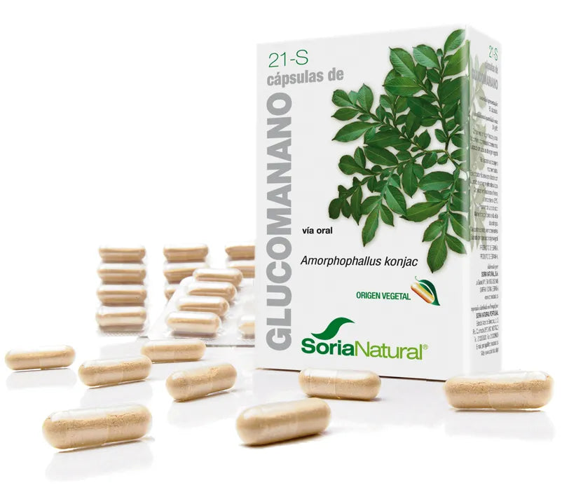 Soria 21-S Glucomannaan 400 mg 60 caps
