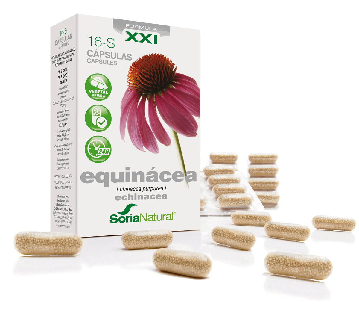 Soria 16 S Echinacea tabletten met vertraagde afgifte