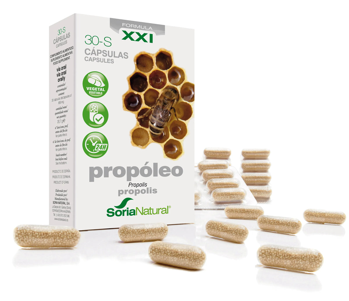 Soria 30 S Propolis Retardcapsules