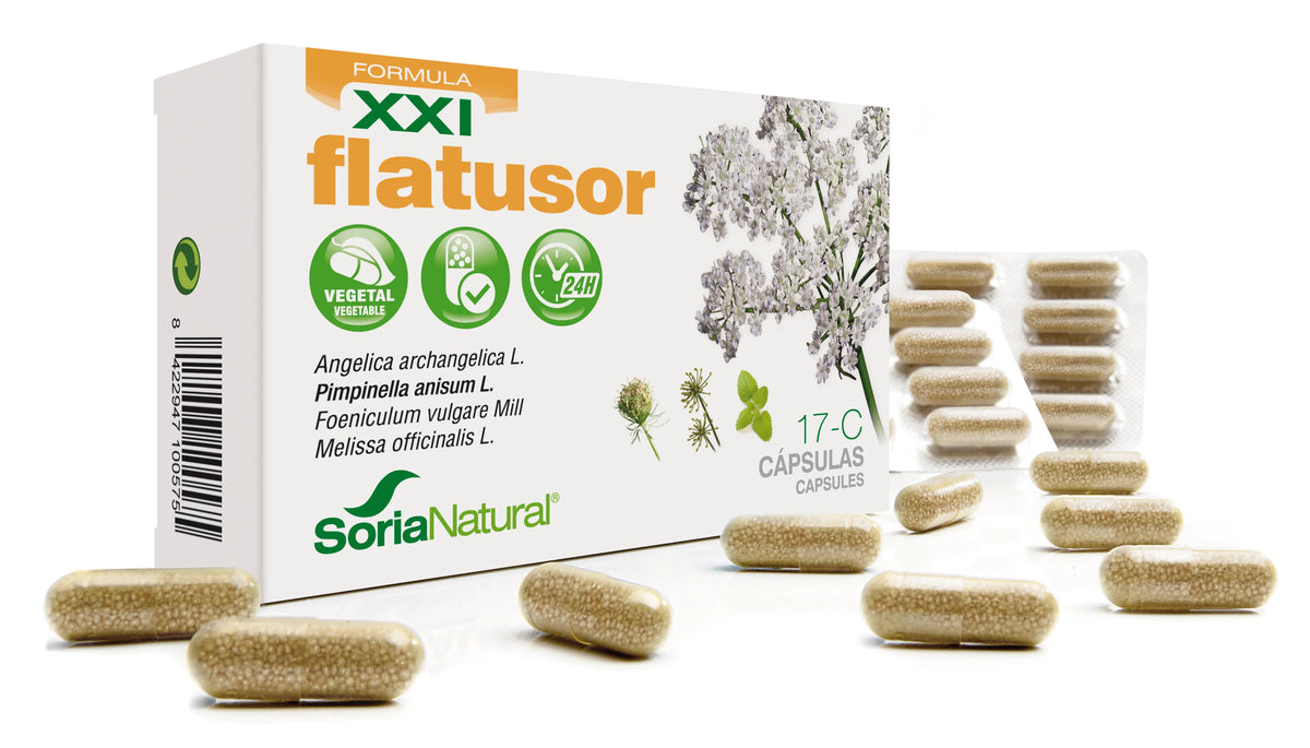 Soria 17-C Flatusor 30 capsules met vertraagde afgifte Sxxi