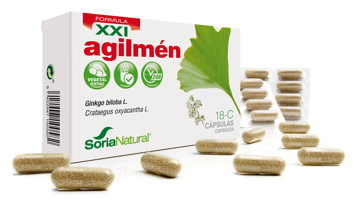 Soria 18-C Agilmen 30 Capsules Met Vertraagde Afgifte