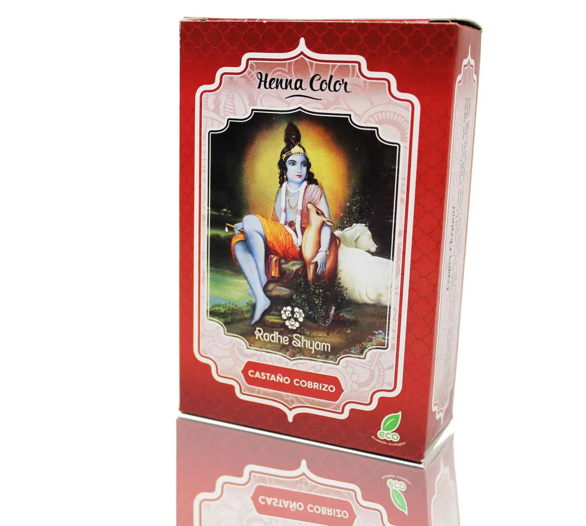 Henna Radhe Castaño Cobrizo Poeder 100g