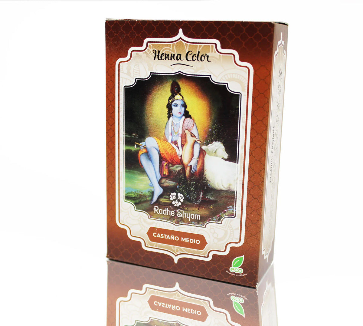 Radhe Henna Middenbruin Poeder 100g