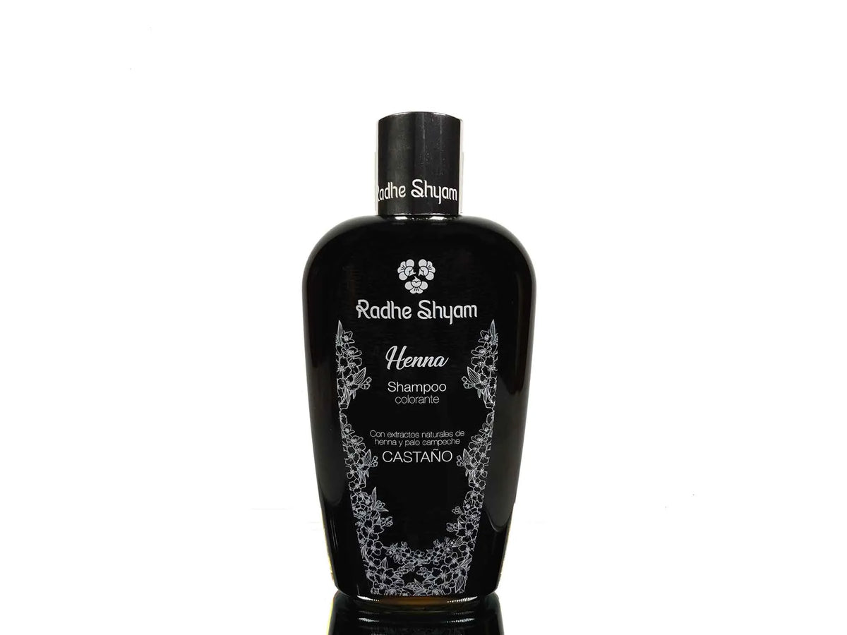 Radhe Champú Henna Castaño Colorante