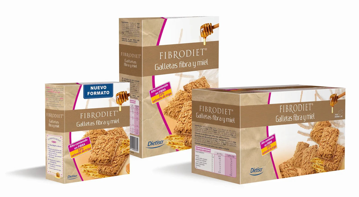 Dietisa Fibrodiet Vezel- en Honingkoekjes 1kg