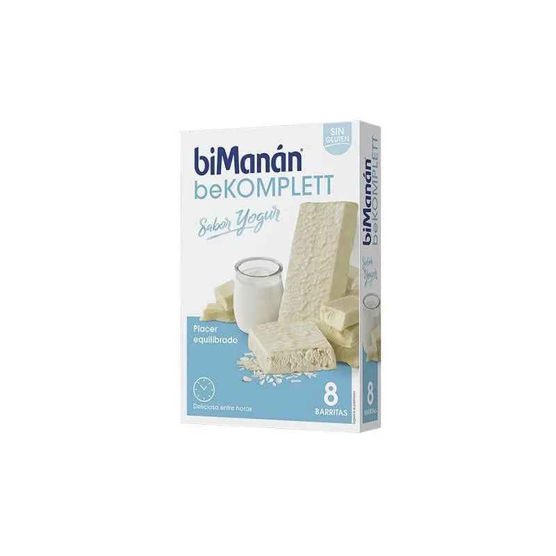 Bimanán Bekomplett Yoghurt-reep 8 stuks