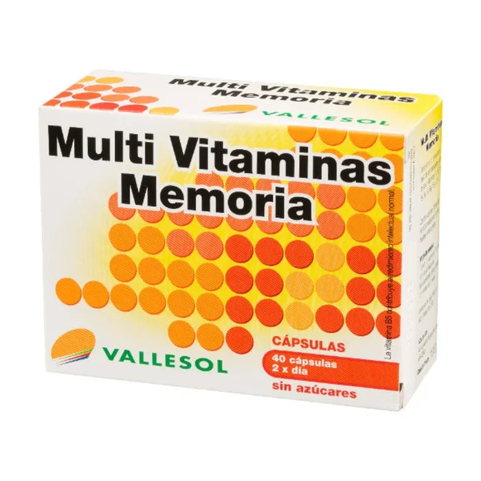 Vallesol Multivitamine Geheugen 40 capsules
