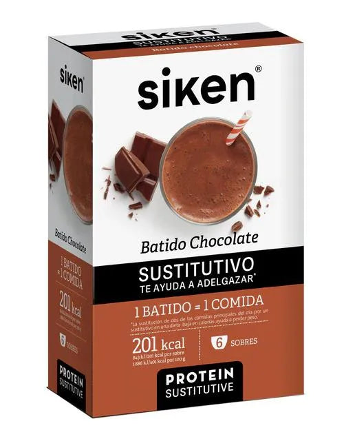Siken Chocoladeshake 6 Zakjes