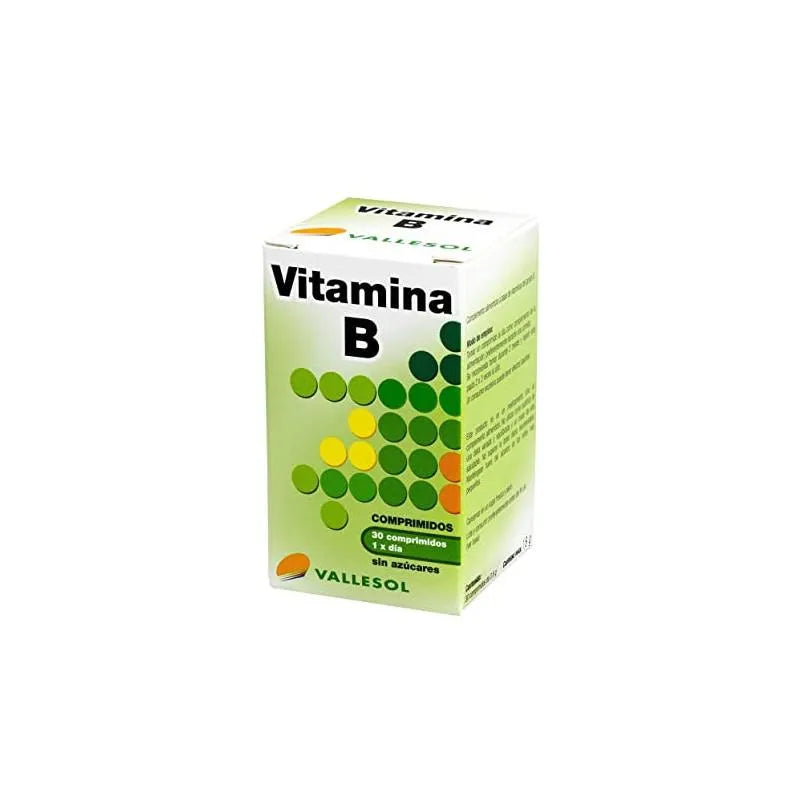Vallesol Complex Vitamine B 30 Capsules