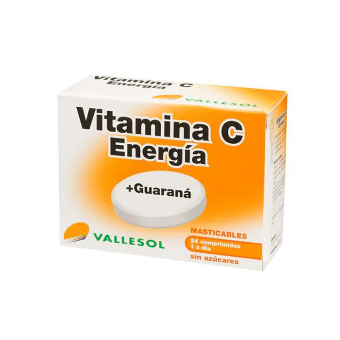 Vallesol Vitamine C + Guarana 24 tabletten