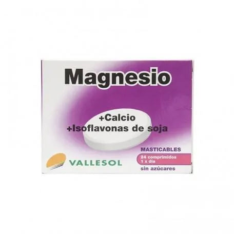 Vallesol Magnesium Calcium Isoflavonen 24 tabletten