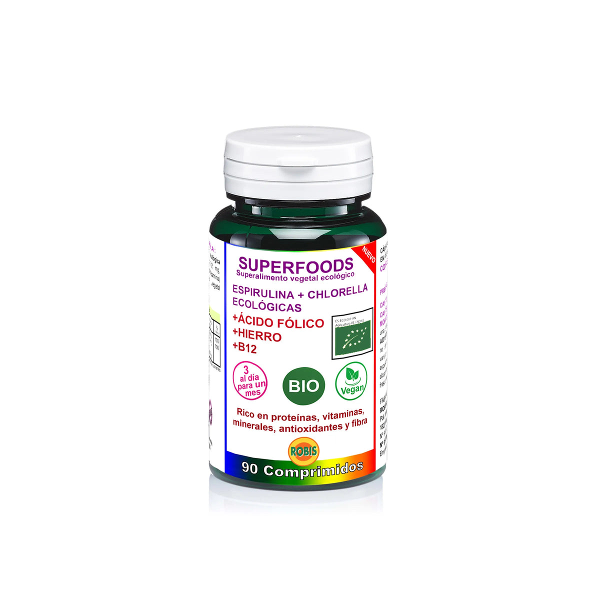 Robis Biologische Spirulina en Chlorella 90 tabletten