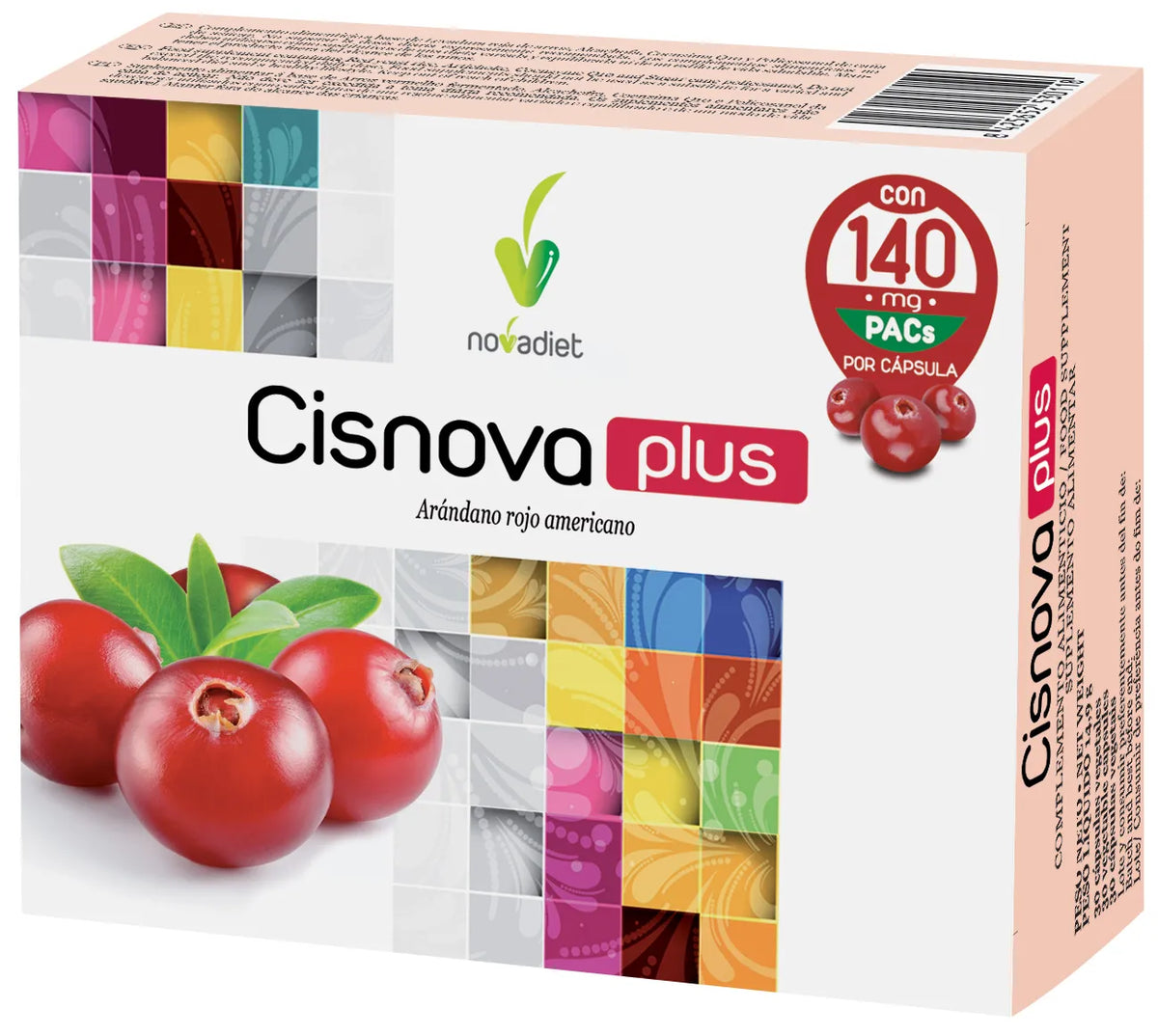 Novadiet Cisnova Plus 60 Plantaardige Capsules