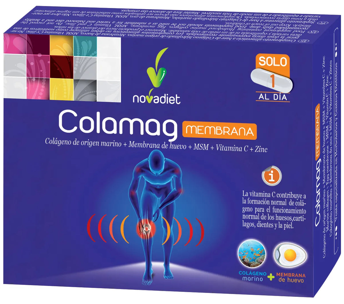 Novadiet Colamag Membrana 30 Capsules