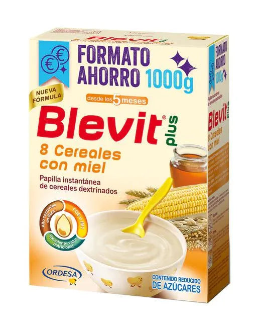 Ordesa Blevit 8 Granen Snack Met Honing Instant