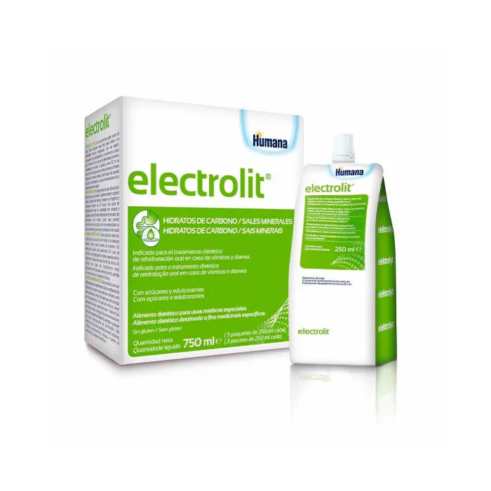 Humana Electrolit vloeistof 3x250ml