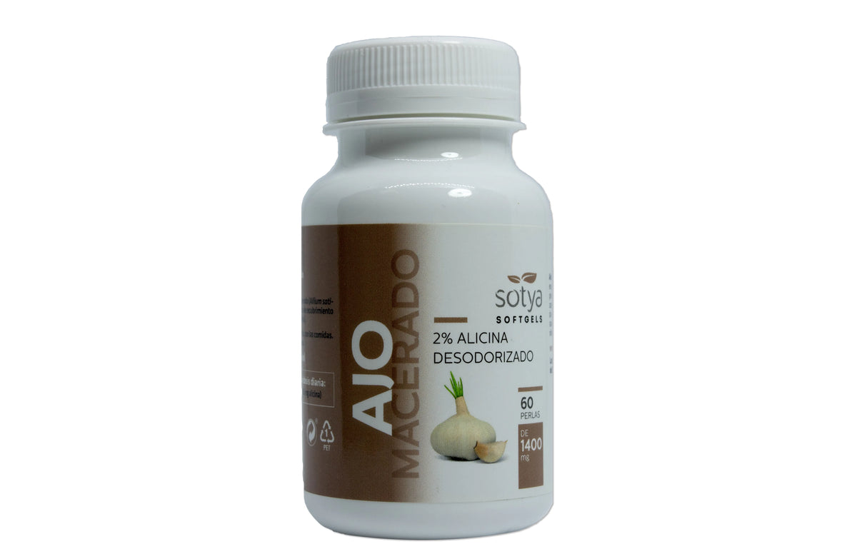 Sotya Macerated Knoflook 1000 Mg Parels 60st