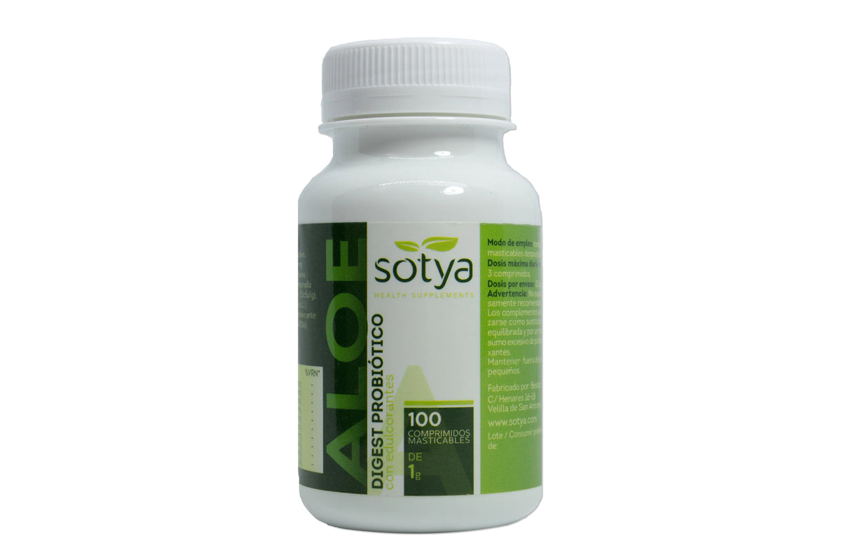 Sotya Aloe Digest Probiotico 100 Kauwtabletten 1g