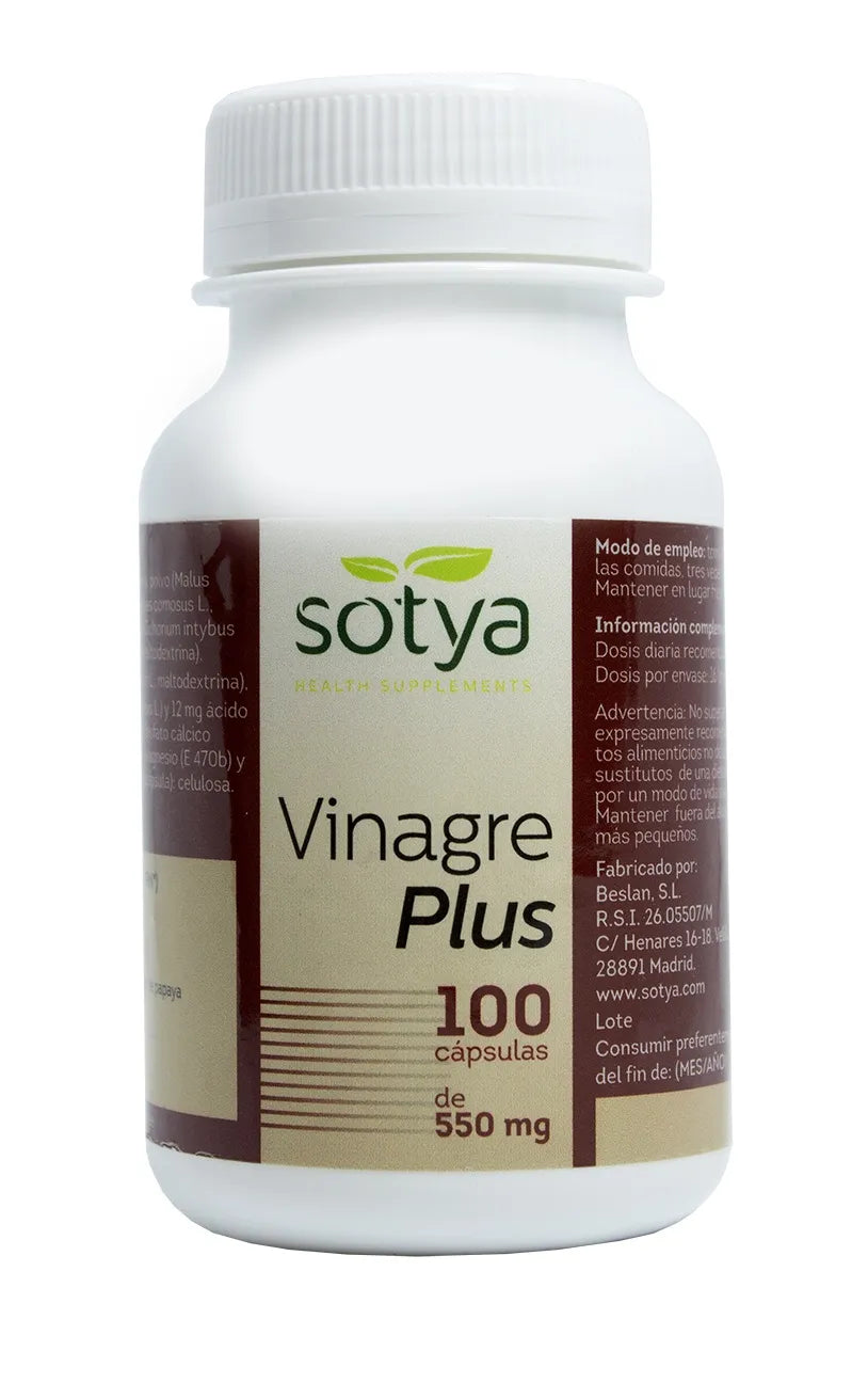 Sotya Azijn Plus 550 Mg 100 Capsules